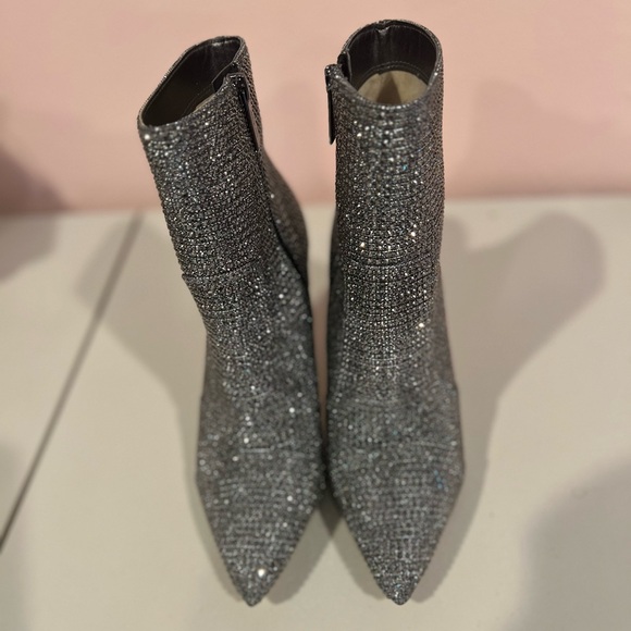 MICHAEL KORS
Rue Embellished Glitter Chain-Mesh Boot✨brand new - Picture 8 of 9